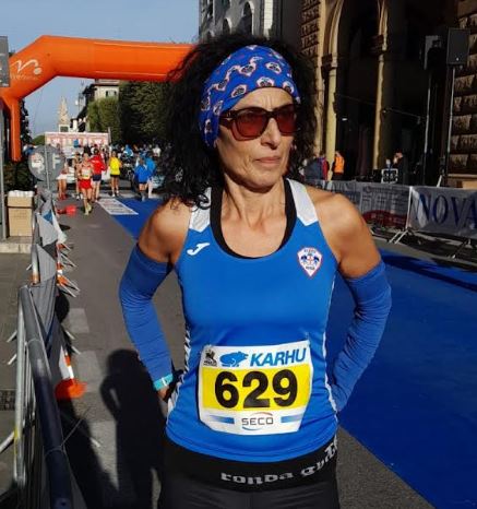 Rossella Sereni alla Maratonina Città di Arezzo